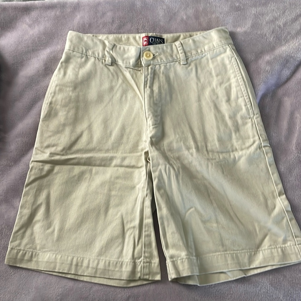 Chaps kids khakis shorts